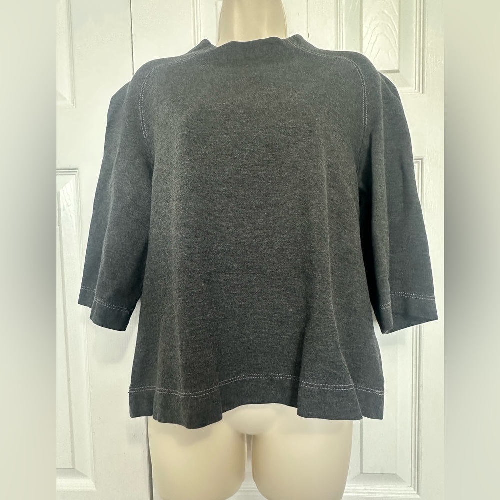 Charcoal Gray Women's Blouse